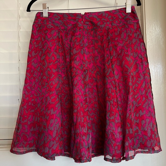 Etcetera Funky Pink Pattern Skirt sz 2 - Picture 8 of 9